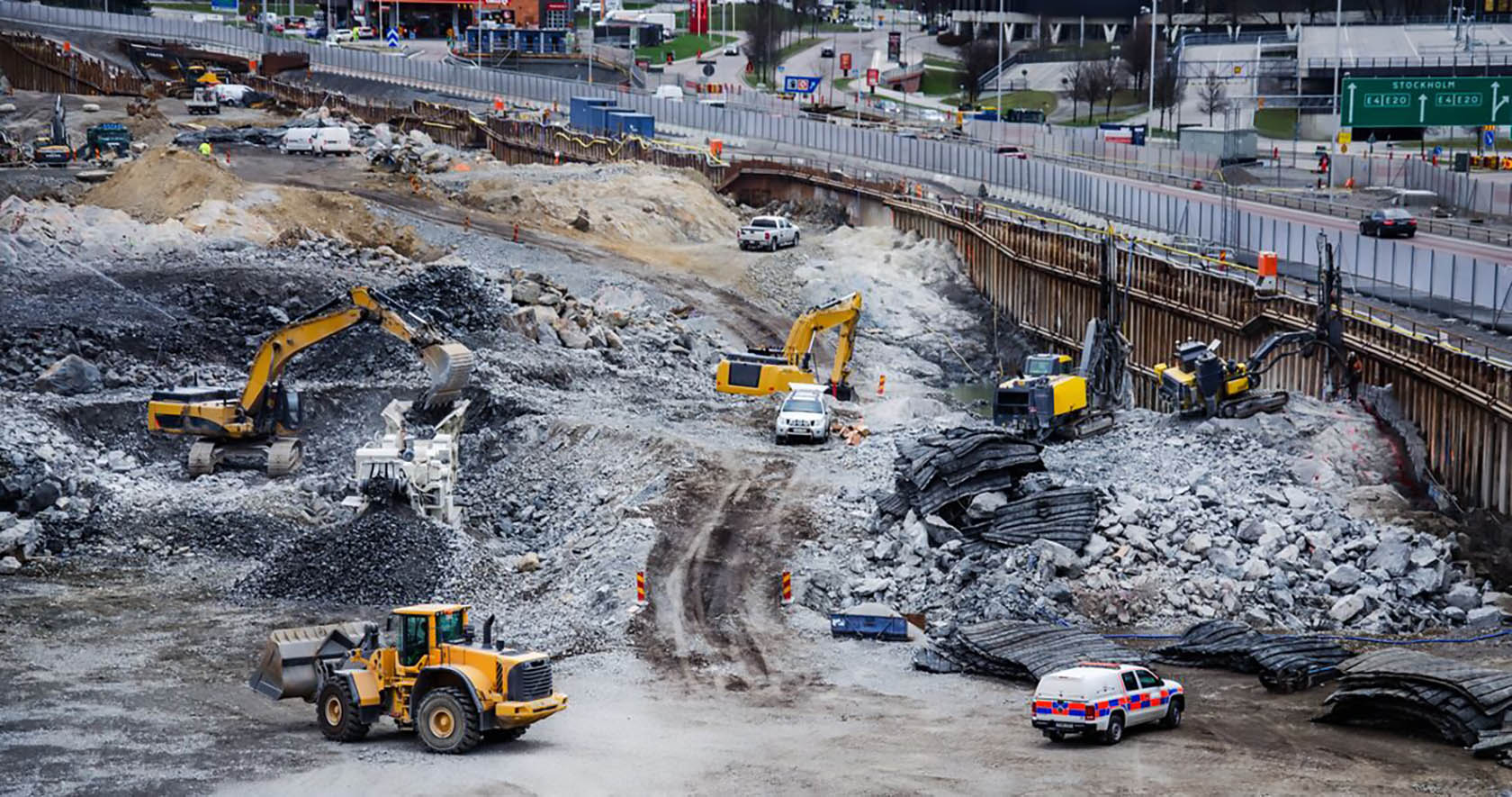 Tunnels Drilling Piling Groundstabilisation